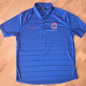 Nike Dri-Fit Chicago Cubs Baseball Short Sleeve Shirt Size XL